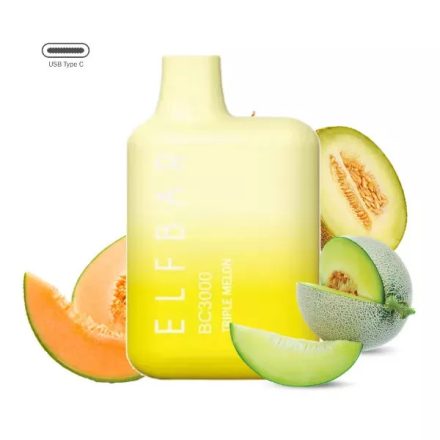 ELF BAR BC3000 - TRIPLE MELON 5% - DOBÍJATEĽNÉ