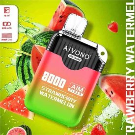 Aivono 8000 - Nicotine Free 0% jednorazový vape s príchuťou jahodový melón a 8000 ťahmi Aivono 8000 - Nicotine Free 0% jednorazový vape s príchuťou jahodový melón a 8000 ťahmi