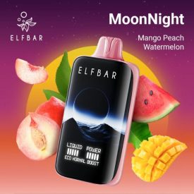 ELF BAR MoonNight 40000 jednorazová vape 5% – príchuť Mango Broskyňa Melón