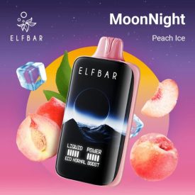 ELF BAR MoonNight 40000 jednorazová vape 5% - príchuť Broskyňový ľad