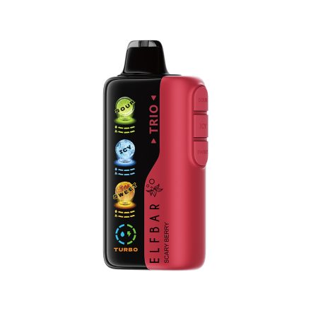 ELF BAR Trio 40000 – Scary Berry 5%