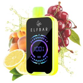 ELF BAR FS18000 jednorazový vape s príchuťou čerešňová broskyňová limonáda a 18000 ťahmi