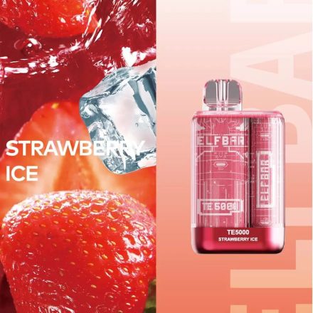 ELF BAR TE5000 - Strawberry Ice 5% - DOBÍJATEĽNÉ