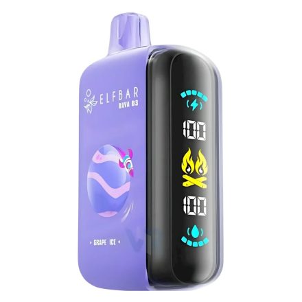 ELF BAR RAYA D3 jednorazový vape s príchuťou grepe cherry a 25000 ťahmi