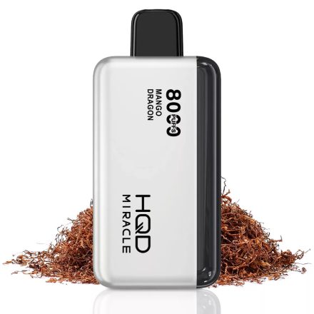 HQD MIRACLE 8000 5% - Tobacco - DOBÍJATEĽNÉ