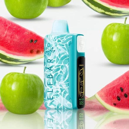 ELF BAR NICOTINE KING 40000 - KYSLÉ JABĹKO A VODNÝ MELÓN 5% - NABÍJATEĽNÝ
