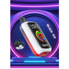 HQD WAPOR PRO 20000 - BLACK ICE 5% - RECHARGEABLE HQD WAPOR PRO 20000 - BLACK ICE 5% - RECHARGEABLE