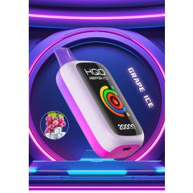 HQD WAPOR PRO 20000 - GRAPE ICE 5% - RECHARGEABLE HQD WAPOR PRO 20000 - GRAPE ICE 5% - RECHARGEABLE
