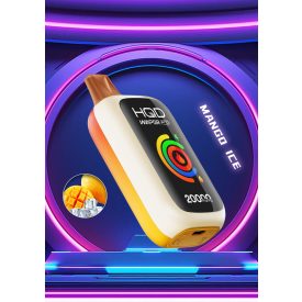 HQD WAPOR PRO 20000 - MANGO ICE 5% - RECHARGEABLE HQD WAPOR PRO 20000 - MANGO ICE 5% - RECHARGEABLE