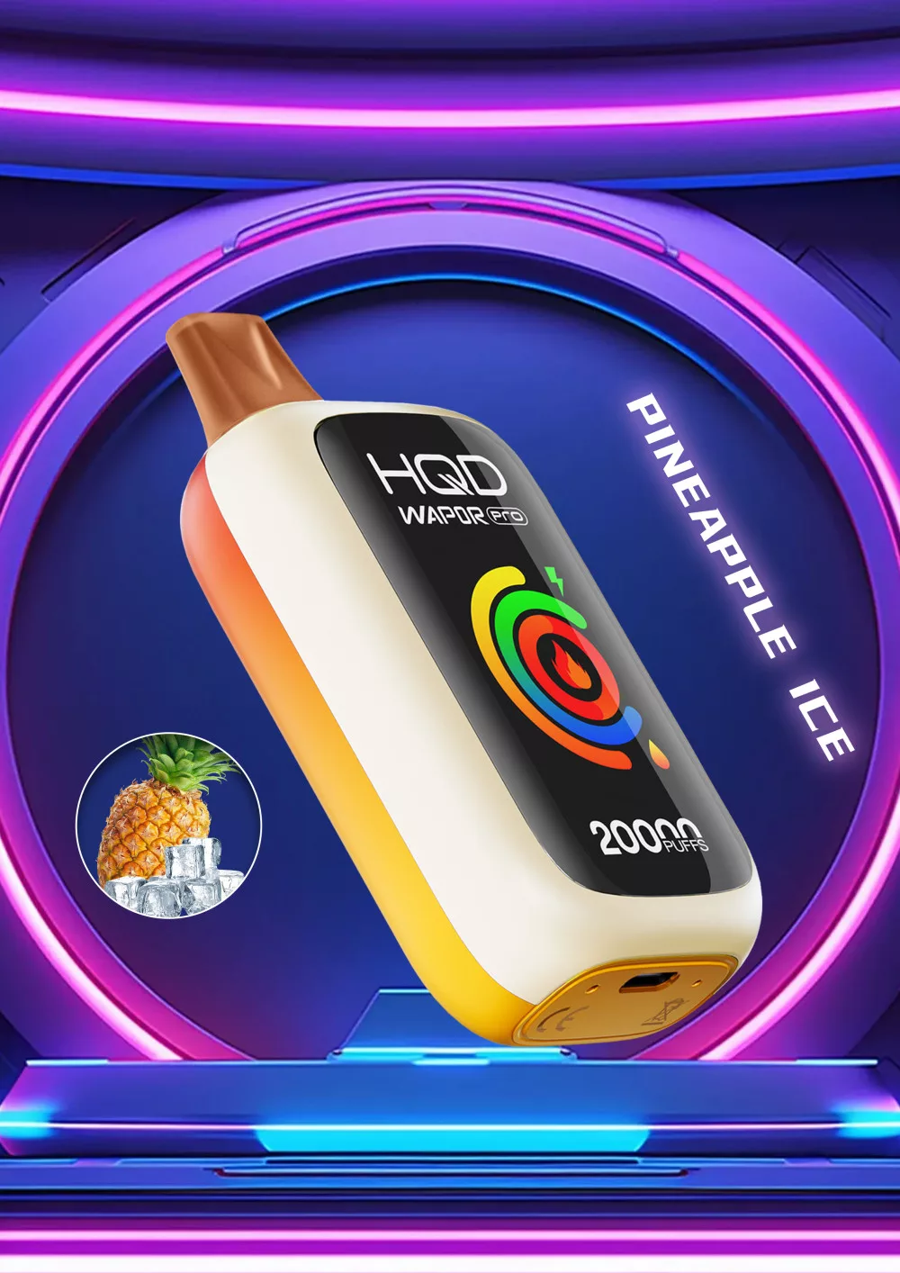 elf bar vape uk HQD Cuvie Plus Pineapple