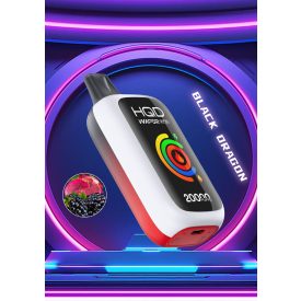 HQD WAPOR PRO 20000 - BLACK DRAGON 5% - RECHARGEABLE HQD WAPOR PRO 20000 - BLACK DRAGON 5% - RECHARGEABLE