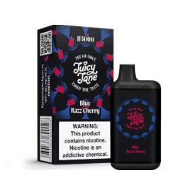 JUICY JANE JJ5000 - Blue Razz Cherry 5% - DOBÍJATEĽNÉ