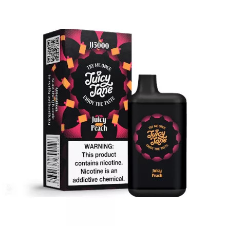 JUICY JANE JJ5000 - Juicy Peach 5% - DOBÍJATEĽNÉ