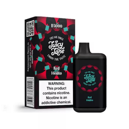 JUICY JANE JJ5000 - Red Mojito 5% - DOBÍJATEĽNÉ