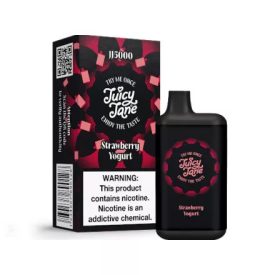 JUICY JANE JJ5000 - Strawberry Yogurt 5% - DOBÍJATEĽNÉ