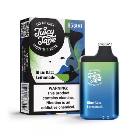 ELF BAR JJ5500 - Blue Razz Lemonade 5% - DOBÍJATEĽNÉ