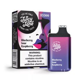   ELF BAR JJ5500 - Blueberry Sour Raspberry 5% - DOBÍJATEĽNÉ