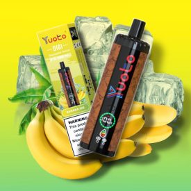 YUOTO DIGI 15000 -  BANÁNOVÝ ICE 5% - DOBÍJATEĽNÉ