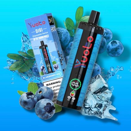 YUOTO DIGI 15000 - ČUČORIEKOVÝ ICE 5% - DOBÍJATEĽNÉ
