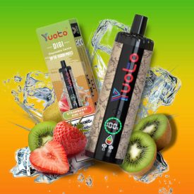 YUOTO DIGI 15000 - JAHODOVÉ KIWI ICE 5% - DOBÍJATEĽNÉ